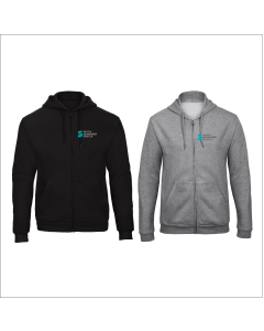 Kapuzen-Zipper "AHS" Logo, bestickt